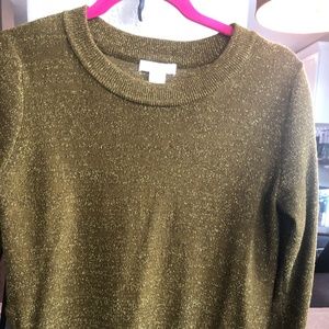 Glitter sweater.
